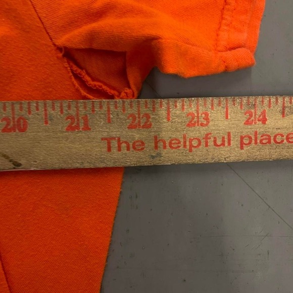 Orange M&Ms racing tee on vintage Anvil tag - Picture 7 of 8